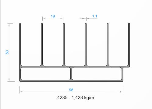 5 Lİ SÜRME KASA ELOKSAL OKY-4235/ 6,50 MT
