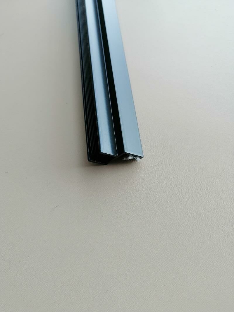 8 MM ALM CAM BALKON KANAT HAŞ ANTRASİT GRİ 150 CM