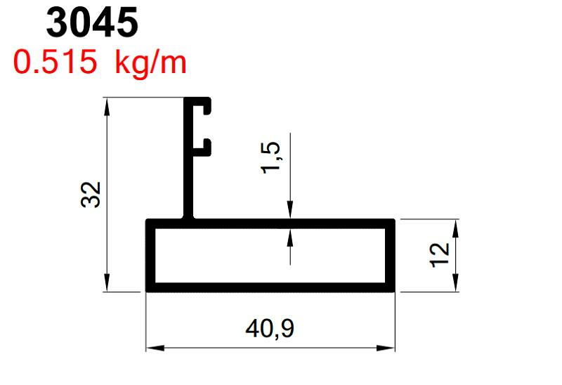 GOLD / FIRTINA YAN DİKME BRONZ AKP-3045/ 6 MT