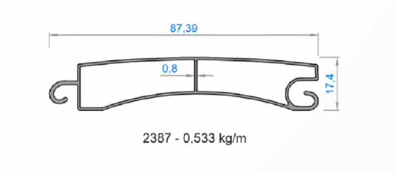 77 PALET  4,90  MT 9006 GRİ  PJ 1009