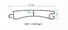 77 PALET  1,54  MT 9006 GRİ  PJ 1009