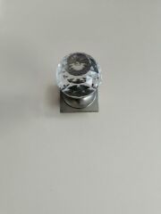 70*70  KARE KRİSTAL TOPUZ BRONZ