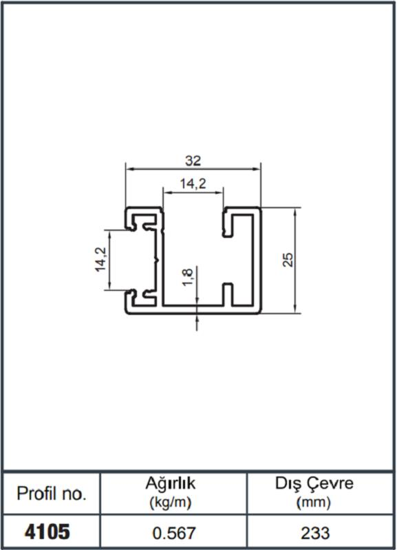 KAPAMA PR 7016 ANTRASİT GRİ 4105 İÇİN AKP-4112/6MT