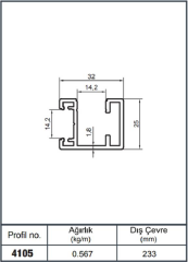 KAPAMA PR 7016 ANTRASİT GRİ 4105 İÇİN AKP-4112/6MT