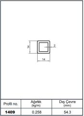 14*14 KARE PRF P BRONZ AKP-1409/ 6 MT