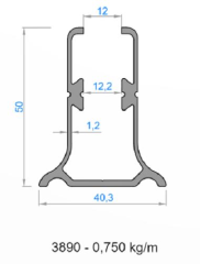 CAM KÜP ALT BAZA ARMUT PARLAK OKY-3890 /6 MT