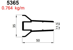 CAM KÜP KANAL ALT PRF EKO PARL BRONZ AKP-5365/ 6 M