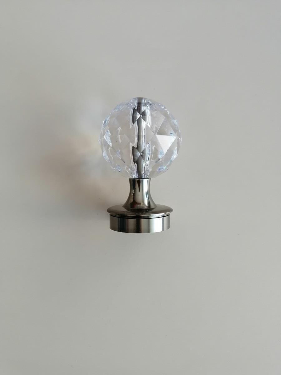 70 LİK YUVARLAK KRİSTAL TOPUZ BRONZ   VM-2068