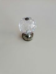 70 LİK YUVARLAK KRİSTAL TOPUZ BRONZ   VM-2068