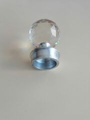 70 LİK YUVARLAK KRİSTAL TOPUZ PARLAK   VM-2068