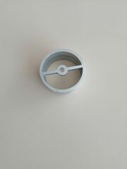 50  İÇT TEK  DELİKLİ DUV FLANŞI PARLAK