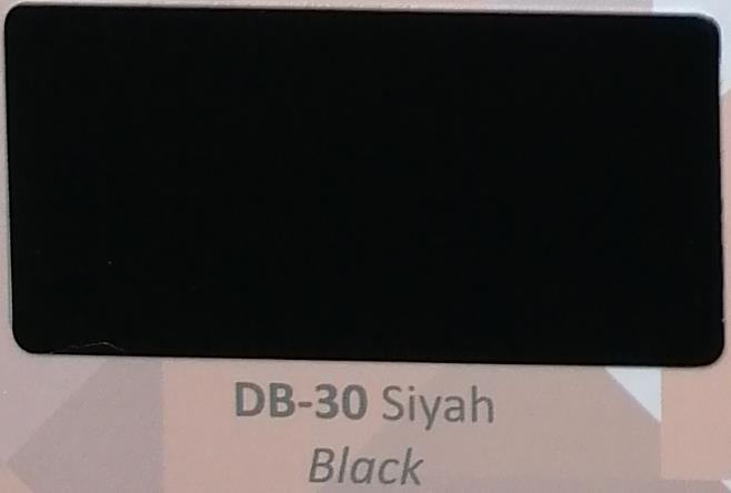 DURABONT SİYAH KOMPOZİT PANEL 125*320