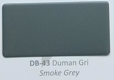 DURABONT DUMAN GRİ KOMPOZİT PANEL 125*320