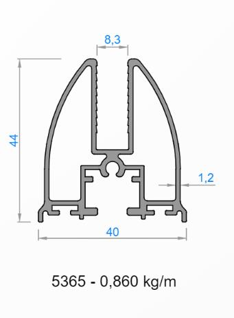 FIRTINA KANAT ELOKSAL OKY-4121 / 6,50 MT