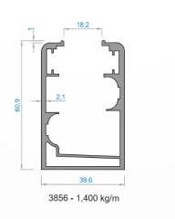 GOLD / FIRTINA KASA  ELOKSAL OKY-3856 / 6,50 MT