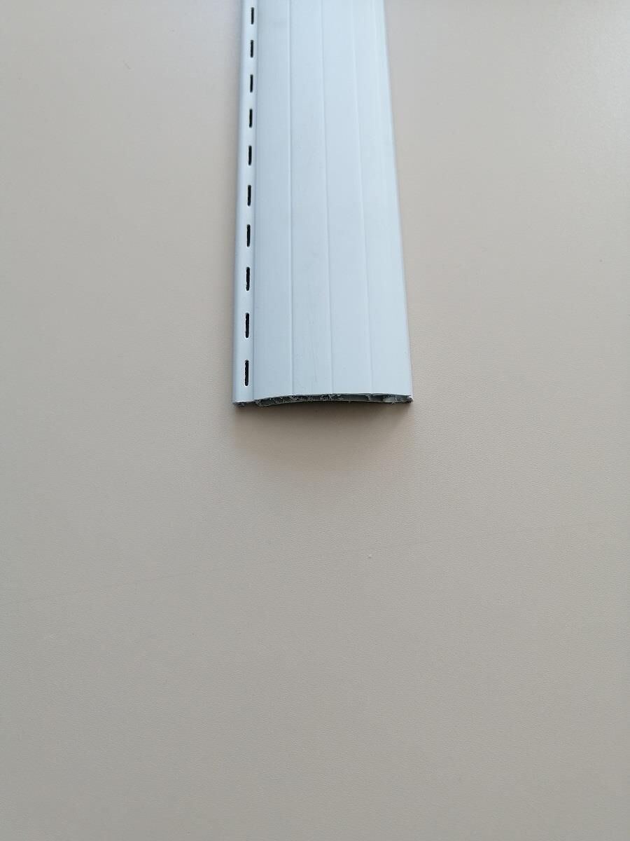 55 LİK PANJUR  PLASTİĞİ 6,00 MT  BEYAZ  PVC