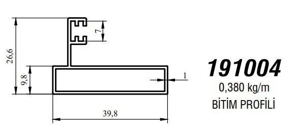 8  MM CAM BALK  KÖŞE ELOKSAL  YVZ-181231