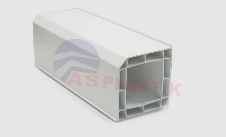70*70 PVC KUTU PROFİLİ BEYAZ 6 MT