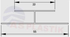 SÜPER HAŞ TAVAN LAMBRİSİ İÇİN BEYAZ 4 MT