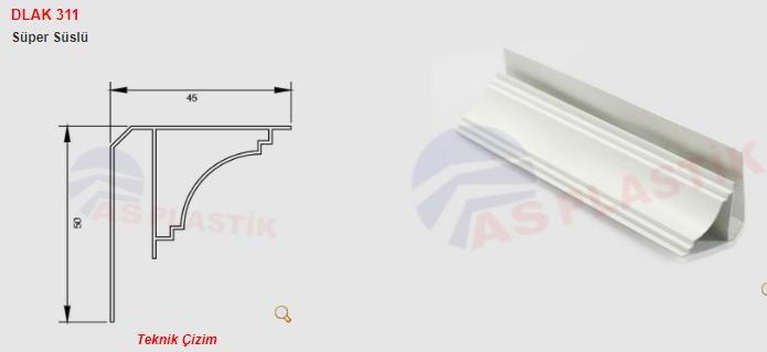 SÜPER SÜSLÜ KÖŞE  KREM 4 MT