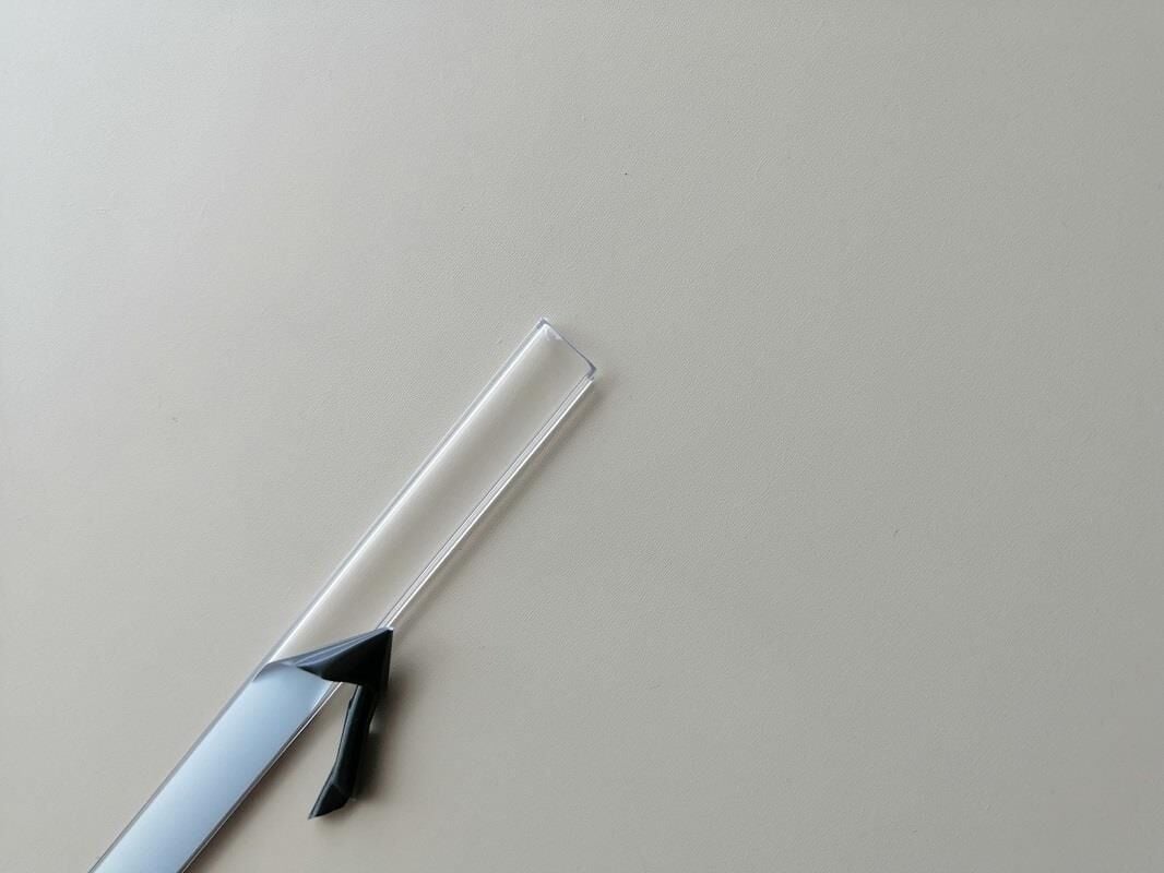 LED PROFİLİ KAPAĞI ŞEFFAF  PLASTİK 3,00  MT