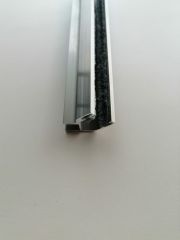 8 MM ALM CAM BALKON AÇILI KÖŞE HAŞ BRONZ 200 CM