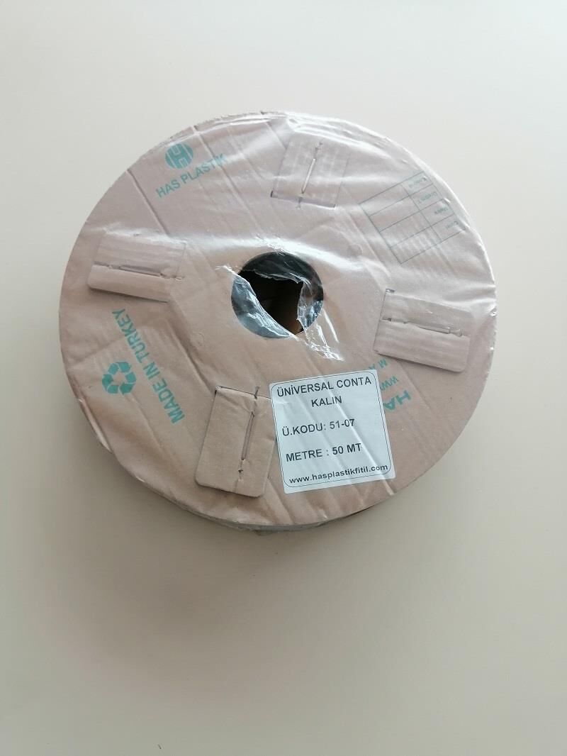 PVC DOĞRAMA KAPI KANAT TAMİR CONTASI GRİ 50  MT