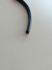 PVC DOĞRAMA KAPI KANAT TAMİR CONTASI SİYAH 50  MT