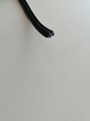 PVC DOĞRAMA KAPI KANAT TAMİR CONTASI SİYAH 50  MT