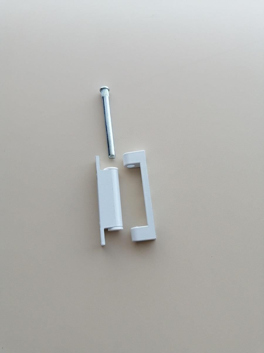 75 LİK PVC PENCERE ÇELİK MENTEŞE  BEYAZ