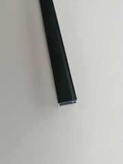 YVZ-7024 /17*25 SİNEKLİK PROFİLİ SİYAH  / 6 MT