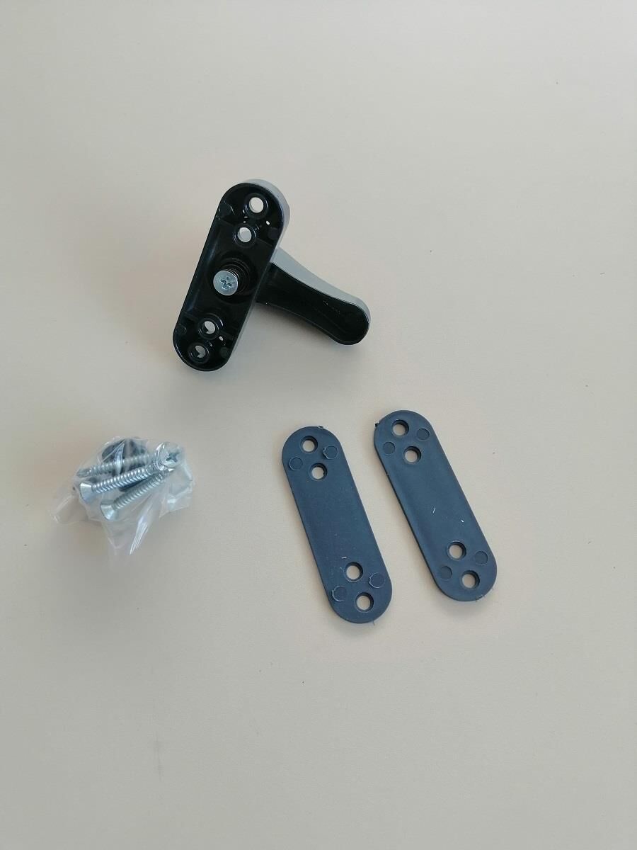 EMNİYET KİLİDİ ANTRASİT GRİ  PVC DOĞR İÇİN