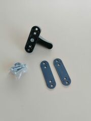 EMNİYET KİLİDİ ANTRASİT GRİ  PVC DOĞR İÇİN