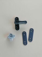 EMNİYET KİLİDİ ANTRASİT GRİ  PVC DOĞR İÇİN