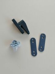 EMNİYET KİLİDİ ANTRASİT GRİ  PVC DOĞR İÇİN