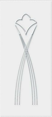 PND-2400  24 MM BEYAZ  KAPI PANELİ  CAMSIZ