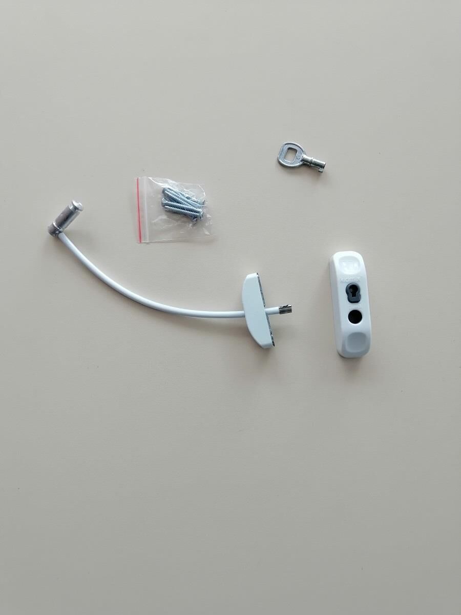 HALATLI EMNİYET KİLİDİ BEYAZ