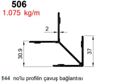 BÜYÜK TUBA ÇAVUŞ KANATA  PRES  AKP-506 / 1 MT