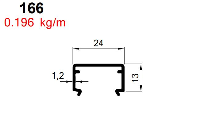 BÜYÜK TUBA  ÜST RAY ELOKSAL AKP-166 / 6 MT