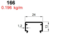 BÜYÜK TUBA  ÜST RAY ELOKSAL AKP-166 / 6 MT