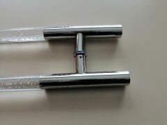 KAHE KH-105 B  PLEKSİ CAM KAPI KOLU 40*60