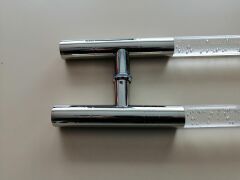 KAHE KH-105 B  PLEKSİ CAM KAPI KOLU 40*60