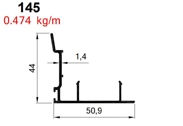 BÜYÜK TUBA KANAT ARA ADAPT ELOKSAL AKP-145 / 6 MT