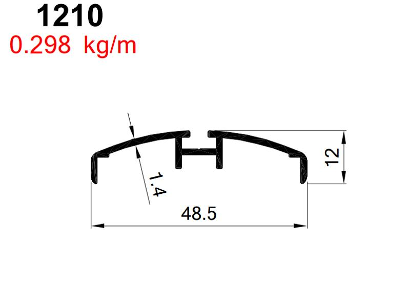 AKP-1210 ALDOKS ÇARPMA  KAPI KANAT ADAPT ELKSAL 6M
