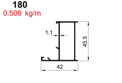 AKP-180  ALDOKS DAR KASA  ELOKSAL / 6 MT
