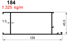 AKP-184  ALDOKS  ETEK PR ELOKSAL / 6 MT
