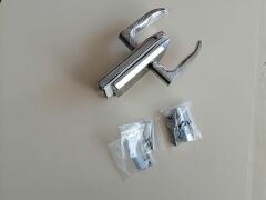 KAHE  KH-244-B CAM KAPI BİNİLİ KİLİT RONDO KOL