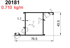 AKP-20181  ALDOKS GENİŞ KANAT  ALTINMEŞE / 6 MT