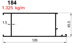AKP-184  ALDOKS  ETEK PR  SİYAH / 6 MT
