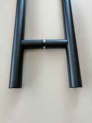 BİRSAN 40*60  CAM KAPI KOLU SİYAH